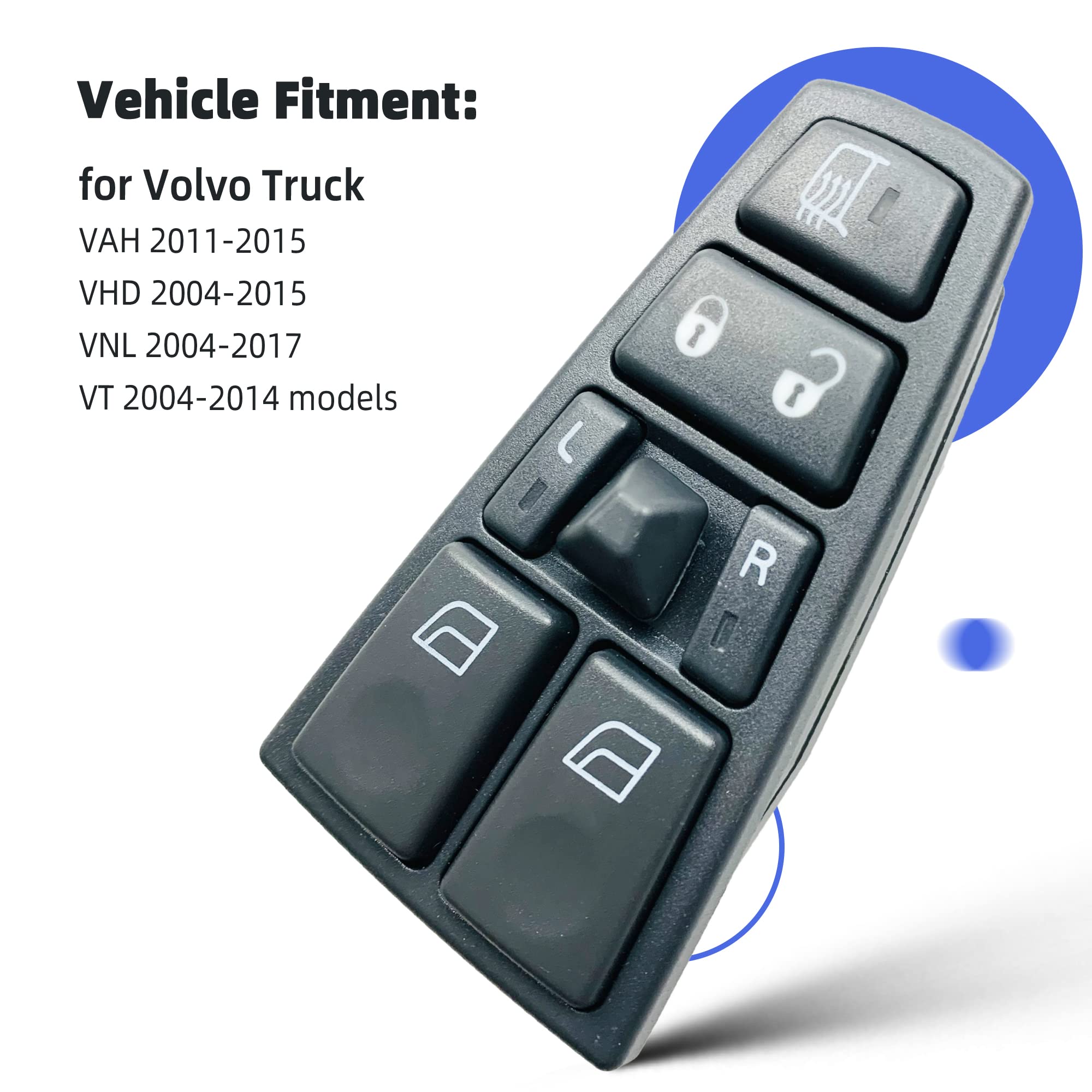 Amazon.com: Hanvego 20752918 Master Power Window Switch for